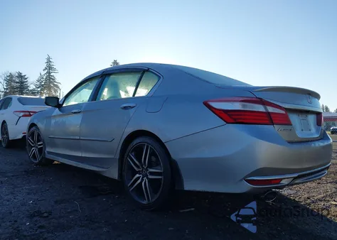 2017 Honda Accord Sport z USA, uszkodzony, nr VIN 1HGCR2F57HA271680